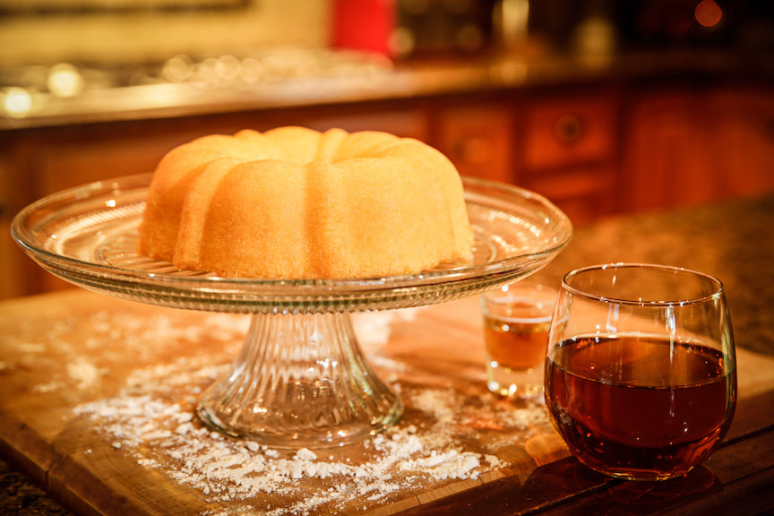 BUTTER RUM POUND CAKE