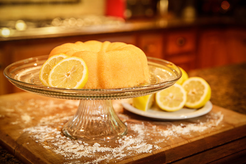 LEMON POUND CAKE
